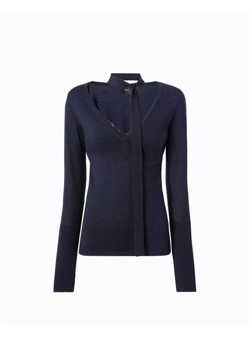 Maglia in lana con pizzo e fusciacca PINKO | 107775A3O1/G03